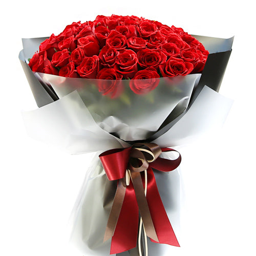 ♥ 50 x Red roses