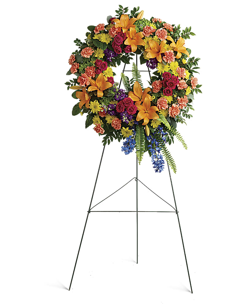 ♥ Colorful Serenity Wreath
